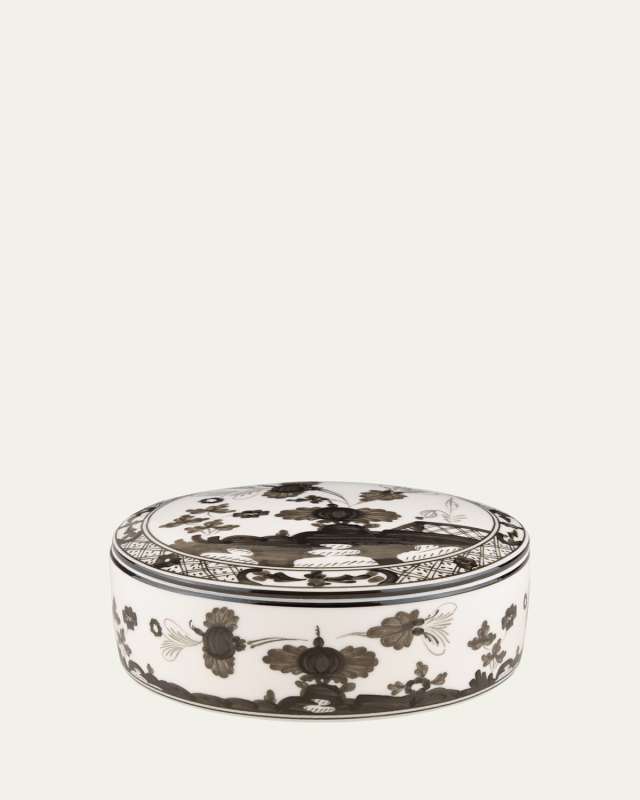 Albus Round Covered Box